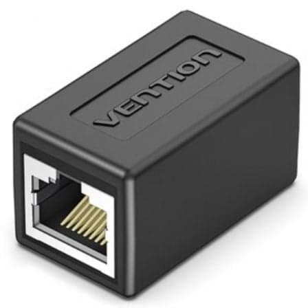 Vention IPVB0 Adaptador RJ45 Cat.6 FTP Fêmea-Fêmea Preto