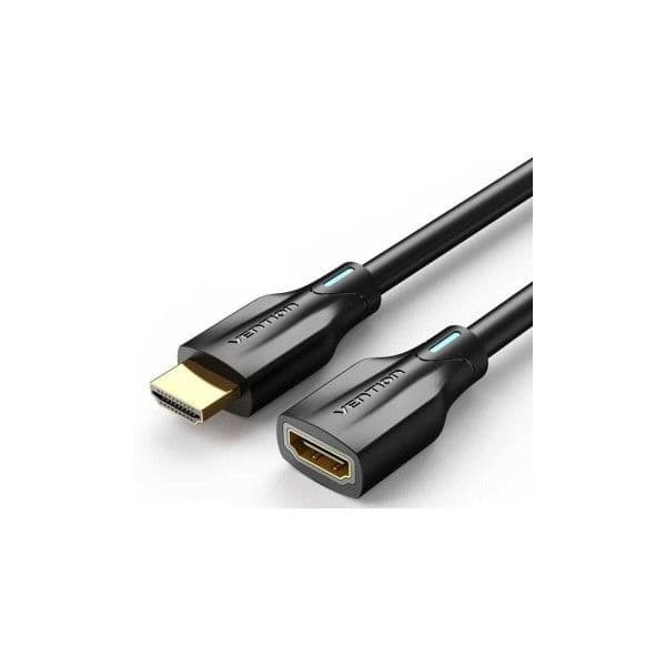 Vention AHBBF Cabo de Extensão HDMI 2.1 8K Macho-Fêmea 1 Metro Black