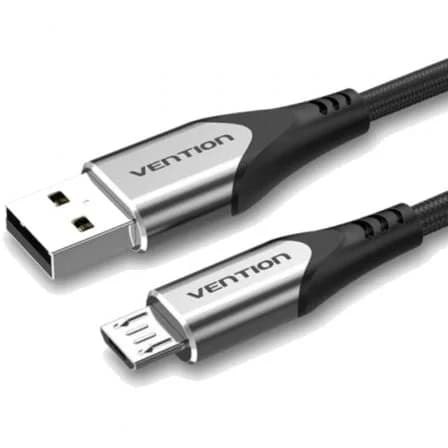 Vention COAHF Cabo Usb 1 M Usb 2.0 Usb a Micro-Usb B Preto