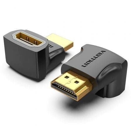 Vention Adaptador HDMI Macho a HDMI Fêmea 270º 4K AINB0 Black