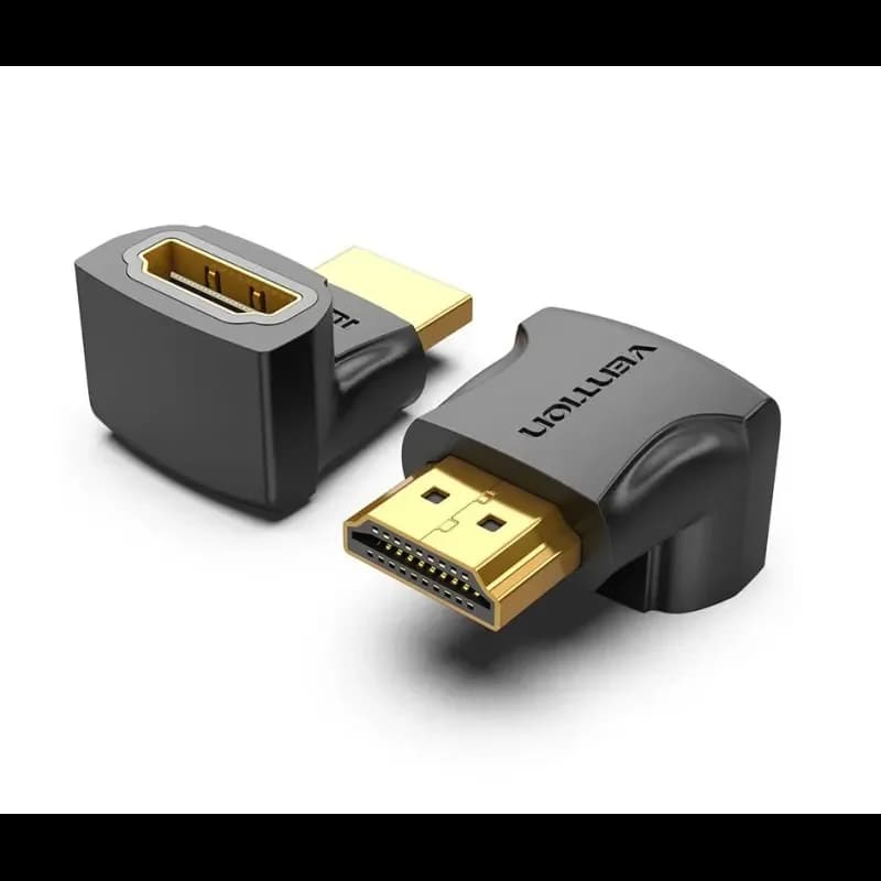 Vention Adaptador HDMI Macho a HDMI Fêmea 270º 4K AINB0 Black
