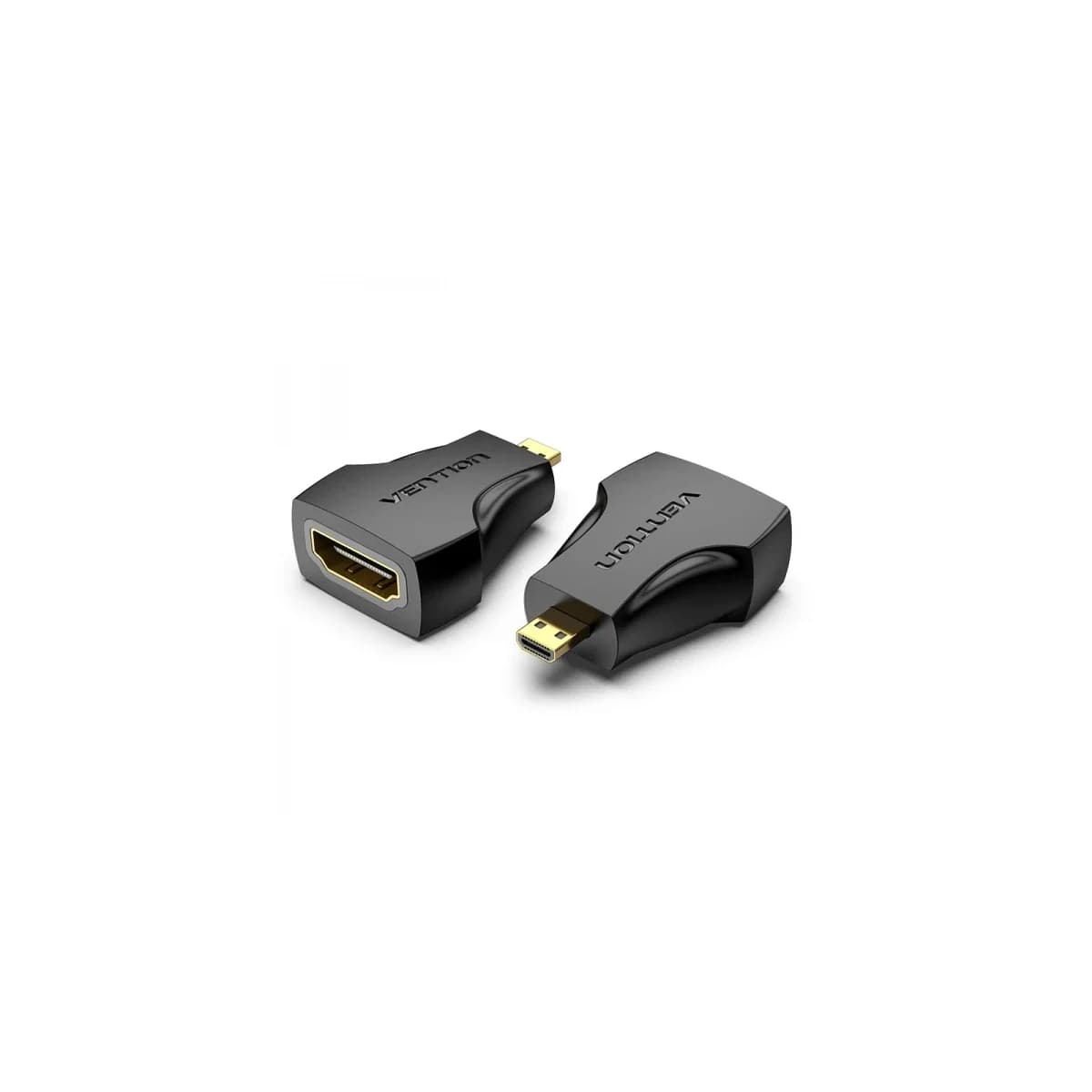 Vention Adaptador AITB0 Micro HDMI Macho para HDMI Fêmea 1080P 60Hz Preto