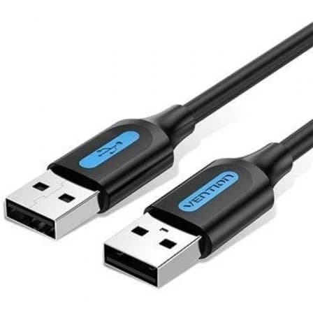 Cabo USB 2.0 Vention COJBD/ USB Macho USB Macho/ 50cm/ Preto
