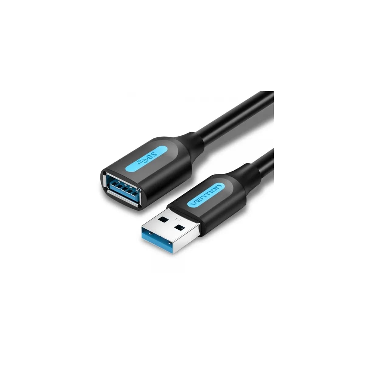 Vention Cabo Extensão Usb 3.0 Macho para Fêmea CBHBG 1,5m Preto