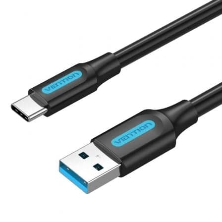 Vention Cabo Usb 3.0 a para Usb-C COZBG 3a 1,5m Pvc Preto