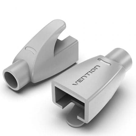 Vention IODH0-50 Capa Protetora Cabo RJ45 PVC 50 Unidades Cinza