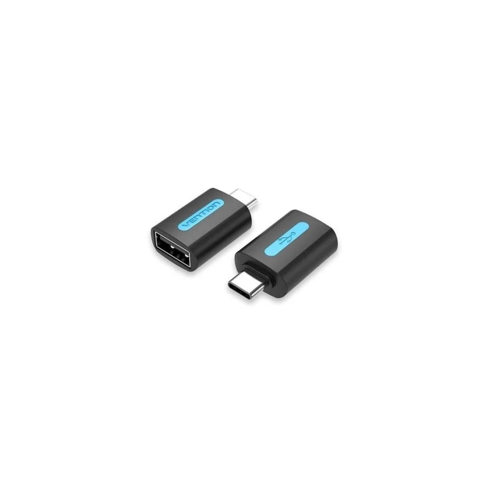 Vention Adaptador USB-C para USB Fêmea CDTB0 USB 3.0/2.0 OTG Black