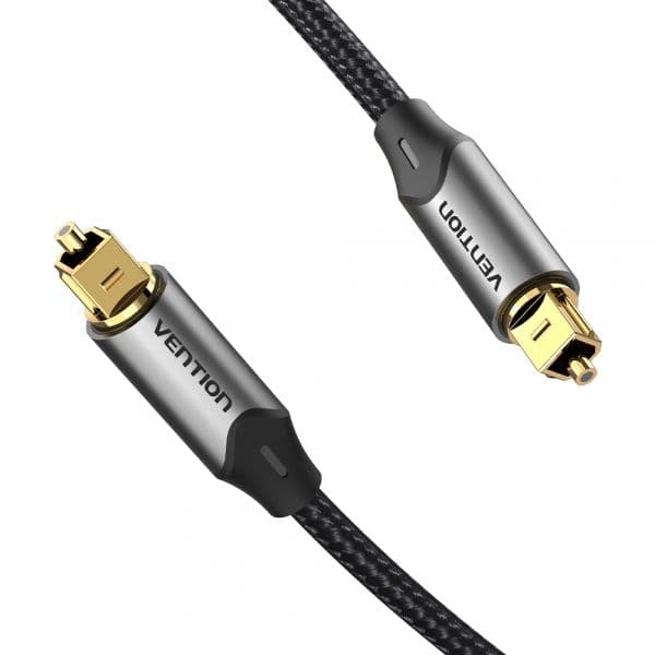 Vention BAVHF Cabo de Áudio de Fibra Óptica 1m Cinza