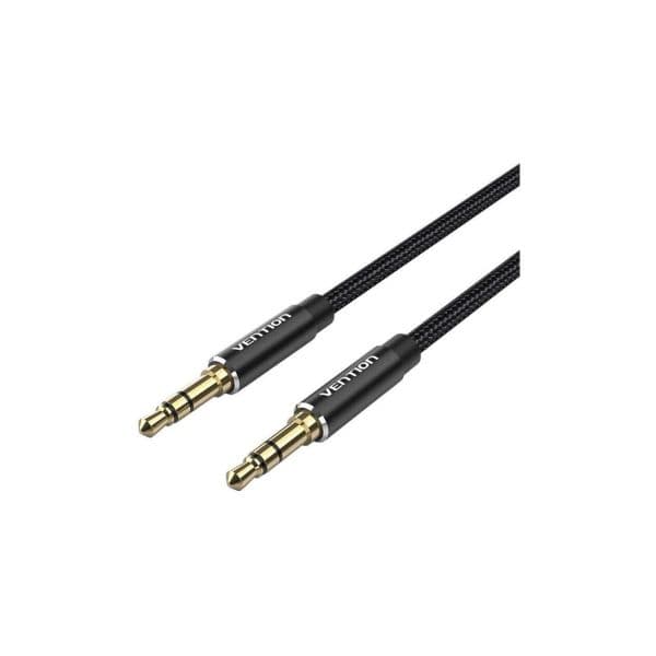 Vention BAWBD Cabo Estéreo Jack 3.5 Macho para Jack 3.5 Macho Hi-Fi 50cm Preto
