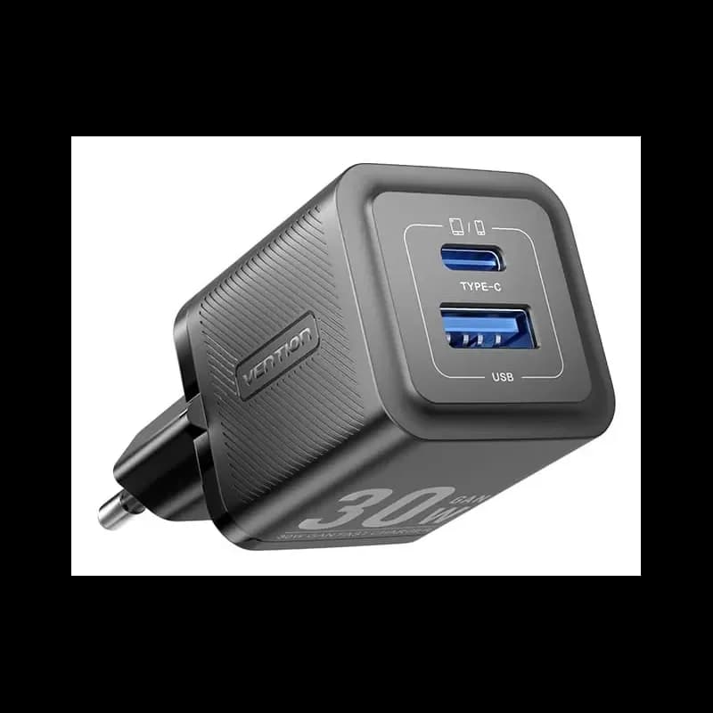 Vention FEQB0-EU Carregador 30W Preto