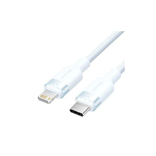Vention Cabo Carregamento USB-C para Lightning 2m Azul