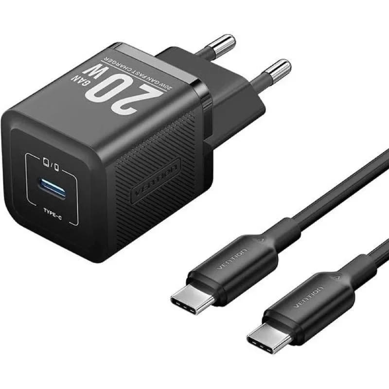 Vention Carregador TZ-FEPB0-EU-01 20W Black