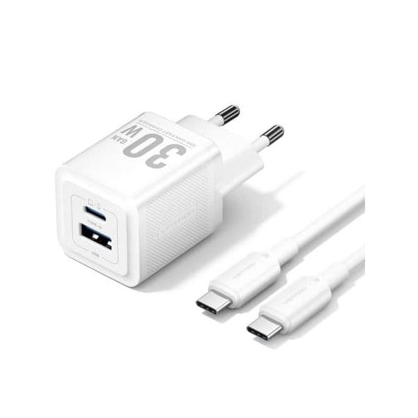 Vention Carregador TZ-FEQW0-EU-01 30W White