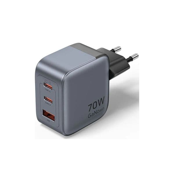 Vention FEDB0-EU/FEXH0-EU Carregador 65W/70W Cinza
