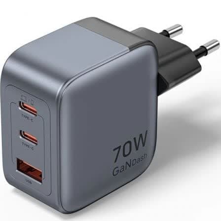 Vention FEDB0-EU/FEXH0-EU Carregador 65W/70W Cinza