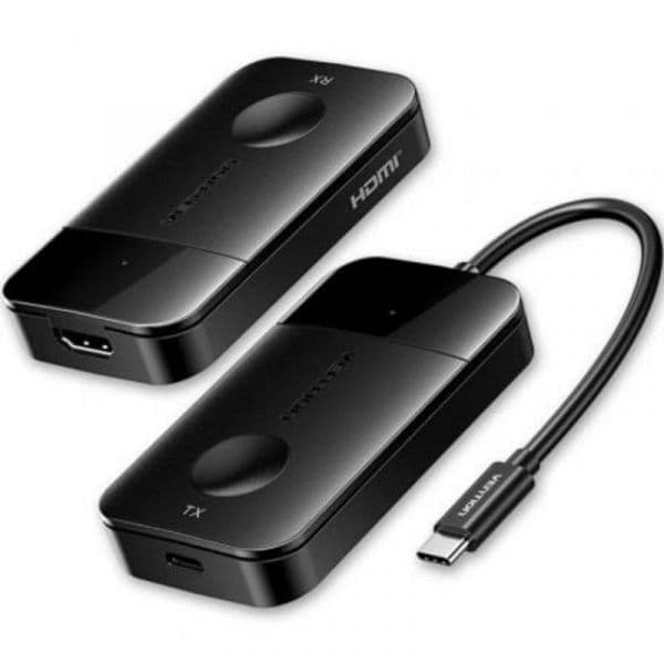 Vention Adaptador Vídeo Sem Fio ADOBB USB Tipo C para HDMI 4K 60W Preto