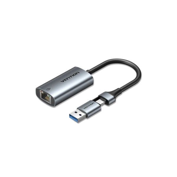 Vention CFQHB Adaptador USB/USB Tipo C para RJ45 Gigabit Ethernet