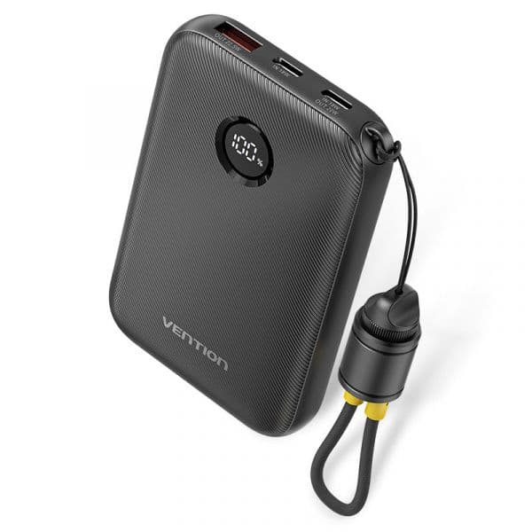 Powerbank Vention 10000mAh Preto