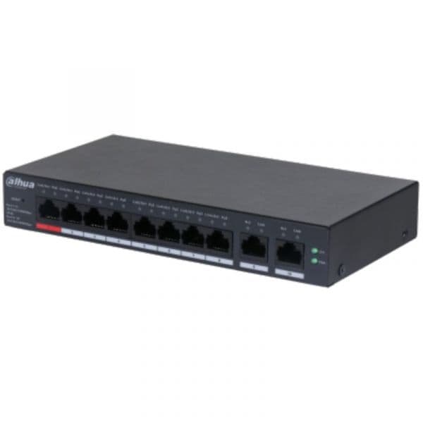 Dahua DH-CS4010-8GT-110 Switch Cloud Gigabit com 8 Portas PoE Preto