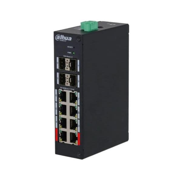 Dahua Switch 12 Portas PoE 4 Portas SFP Gerido HS4412-8ET-120