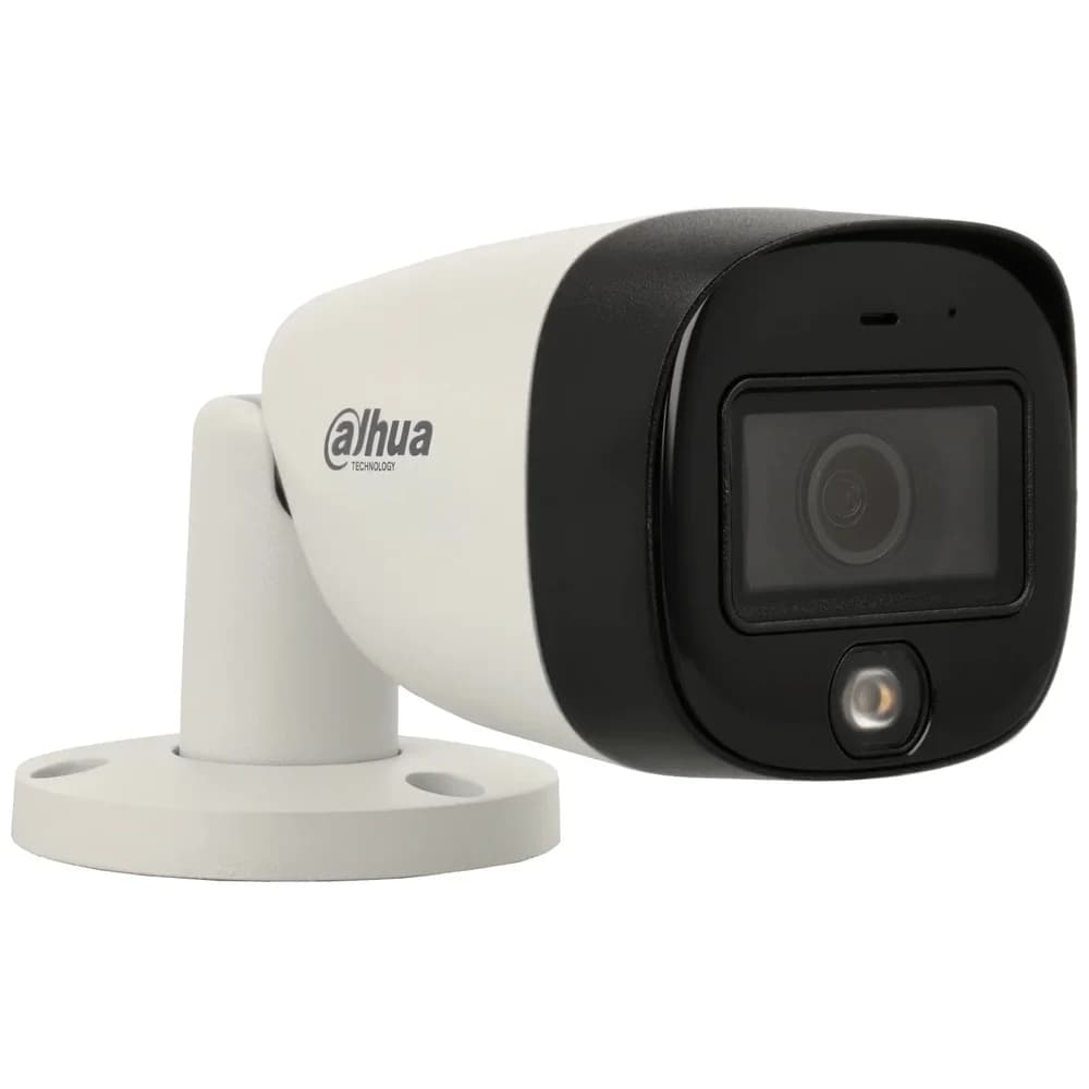 Dahua 2MP White Security Camera - DH-HAC-HFW1200CMP-IL-A-0280B-S6