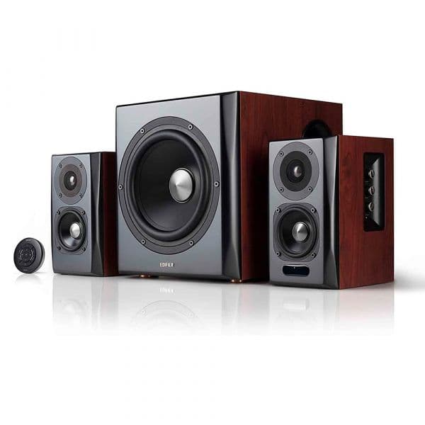Edifier Colunas S350DB 2.1 150W Bluetooth Black / Brown