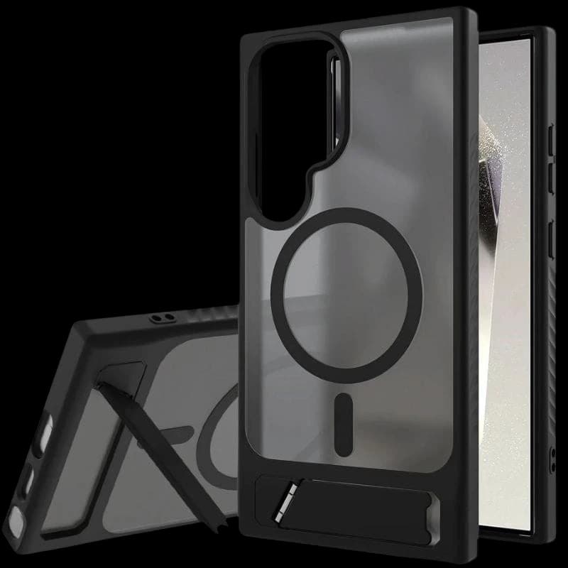 Nillkin Capa magnética com suporte para Samsung Galaxy S24 / S25 – Preto
