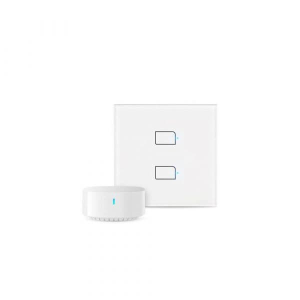 BROADLINK WI-FI Smart Light Switch TC3-EU-1 2 Canais com HUB