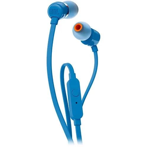 JBL Auriculares Com Fio + Micro T110 Azul