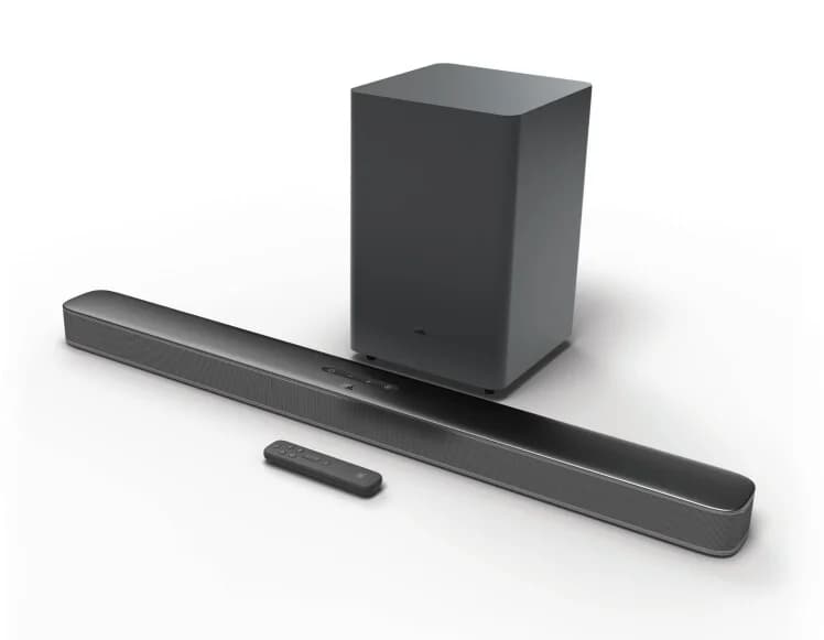 Soundbar JBL Bar 2.1 Deep Bass Dolby Digital 300W Bluetooth Preta
