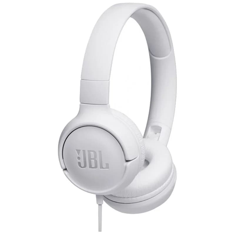 JBL Auscultadores com Fio e Microfone Tune 500 White