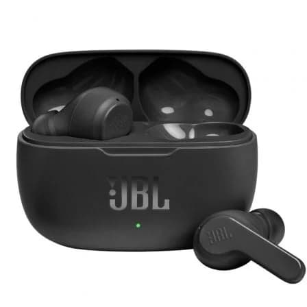 JBL Auriculares Bluetooth TWS Wave 200 Black