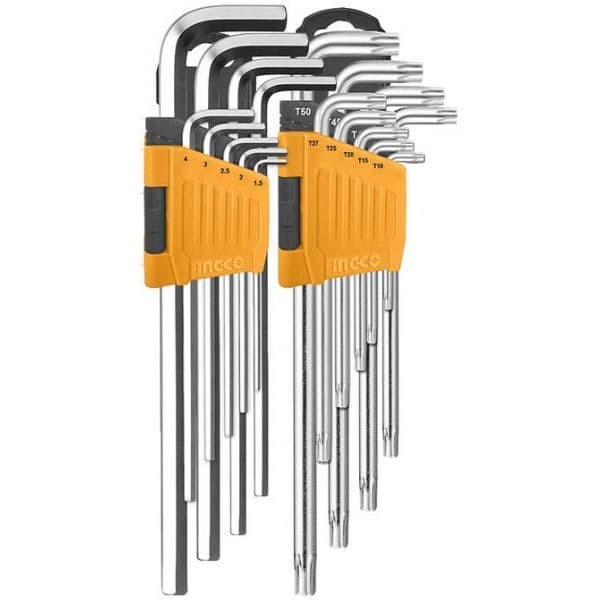 INGCO Chave Sextavada e Chave Torx 1.5-10mm - HHKSET0181