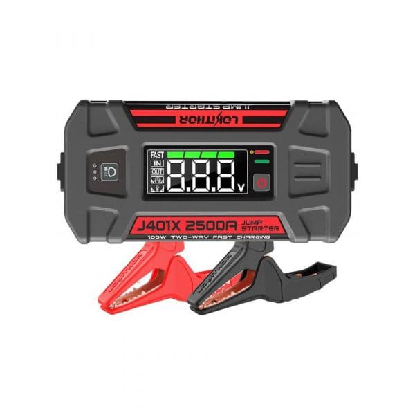 Lokithor Powerbank + Arrancador Carro Lokithor J40X 2500A 12V 74Wh