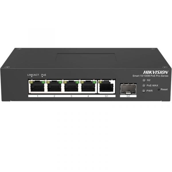 Hikvision Switch 4 Portas DS-3T1306P-SI/HS