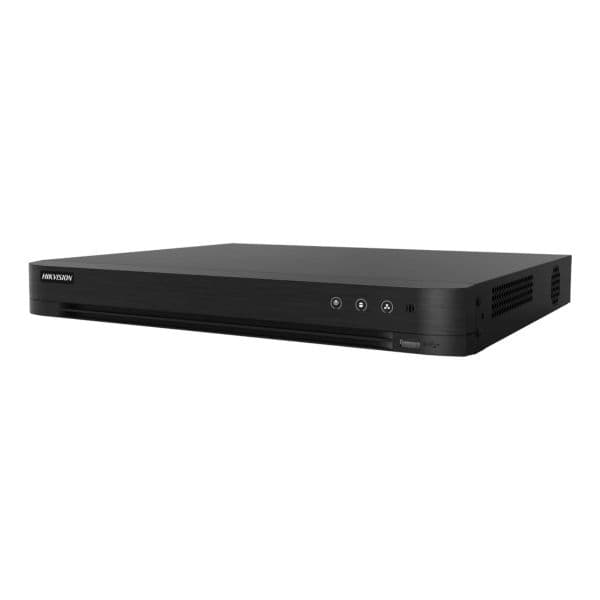 Hikvision Gravador NVR Pro 4 Canais 4K PoE Preto DS-7604NI-Q1/4P(D)/Alarm
