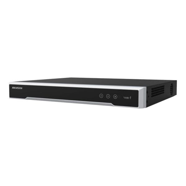 Hikvision Gravador NVR Pro 16 Canais 4K 1U PoE Preto - DS-7616NI-Q2(D)
