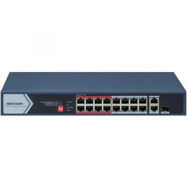 Hikvision Switch 16 Portas DS-3E0318P-E/M(C)