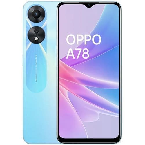 Smartphone OPPO A78 - 8GB/128GB - Glowing Blue - (6.56'' - Dual SIM - 5000 mAh)