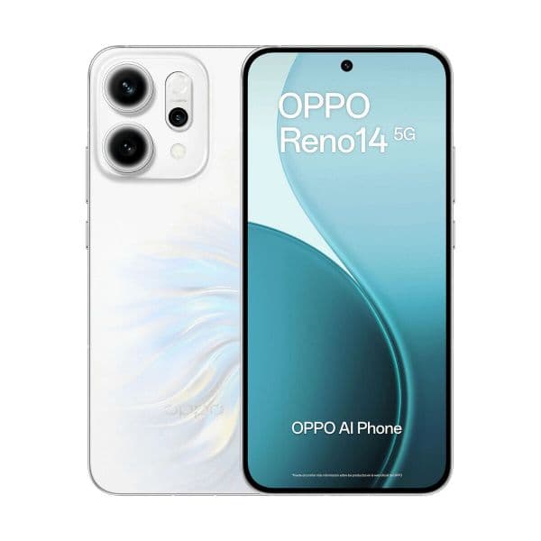 OPPO Reno14 5G 6.59" Dual SIM 12GB/256GB Pearl White