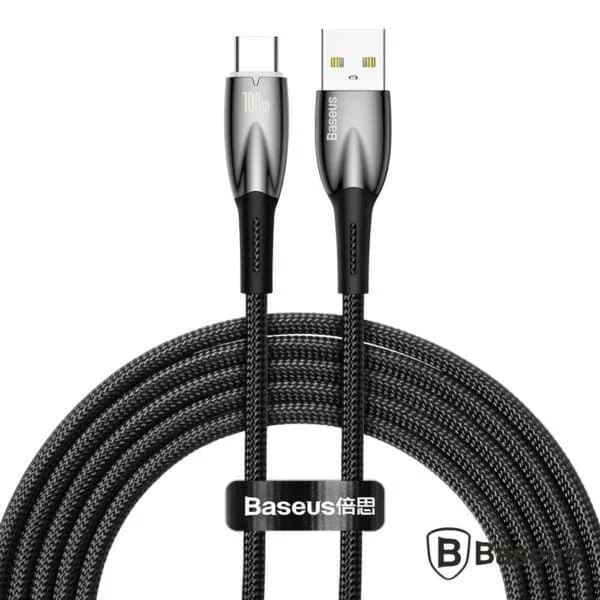 Cabo USB-A Macho P/ USB-C Macho 100W 2m Glimmer BASEUS