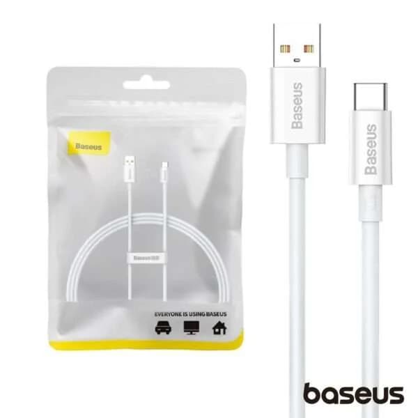 Cabo USB-A Macho P/ USB-C Macho 100W 0.25m BASEUS
