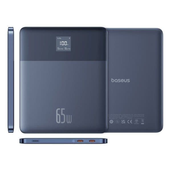 Powerbank Baseus Blade2 c/ Display 12000Mah 65W Blue