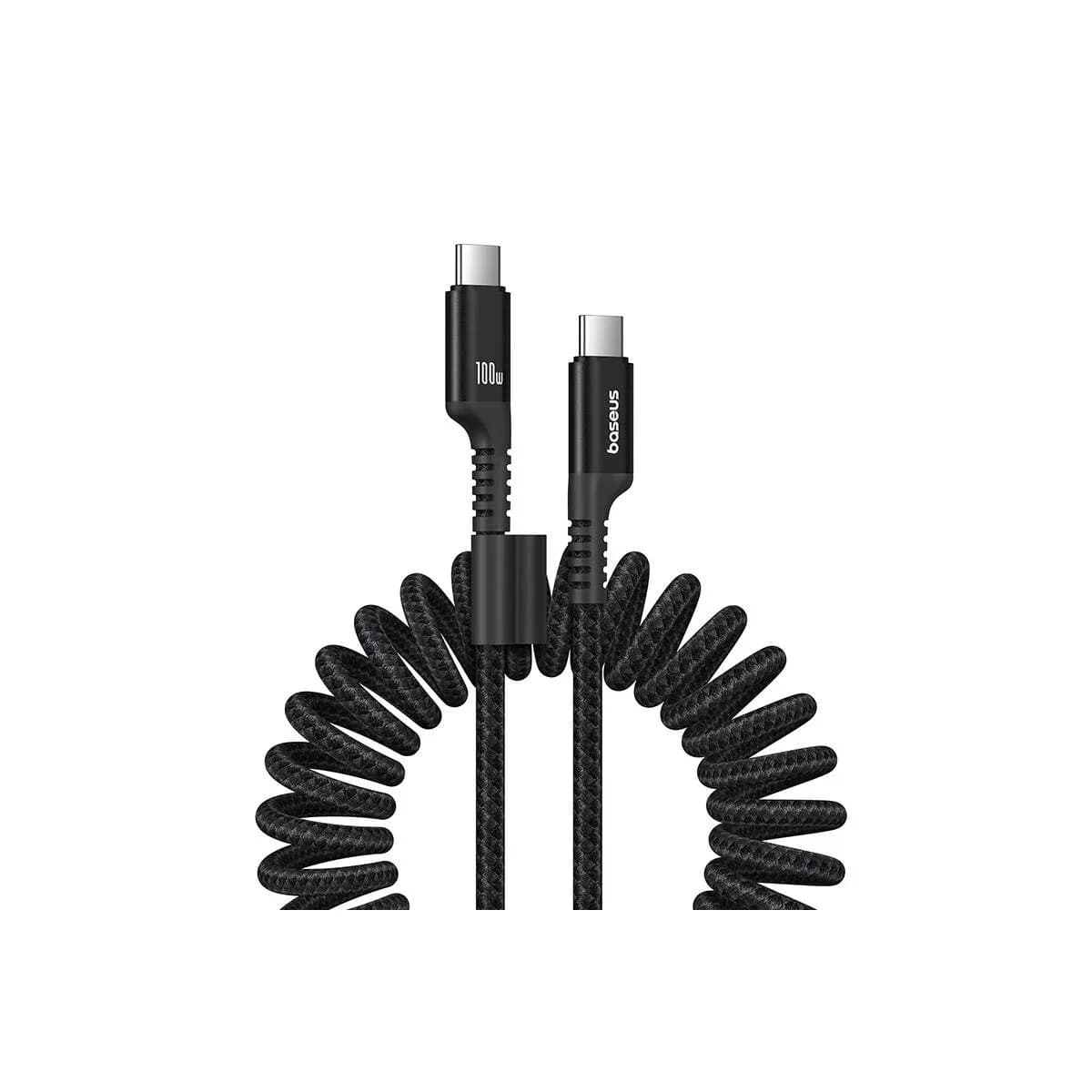 Baseus Cabo Fish-Eye Fast Charging Data USB-C para USB-C 100W 1m Cluster Black