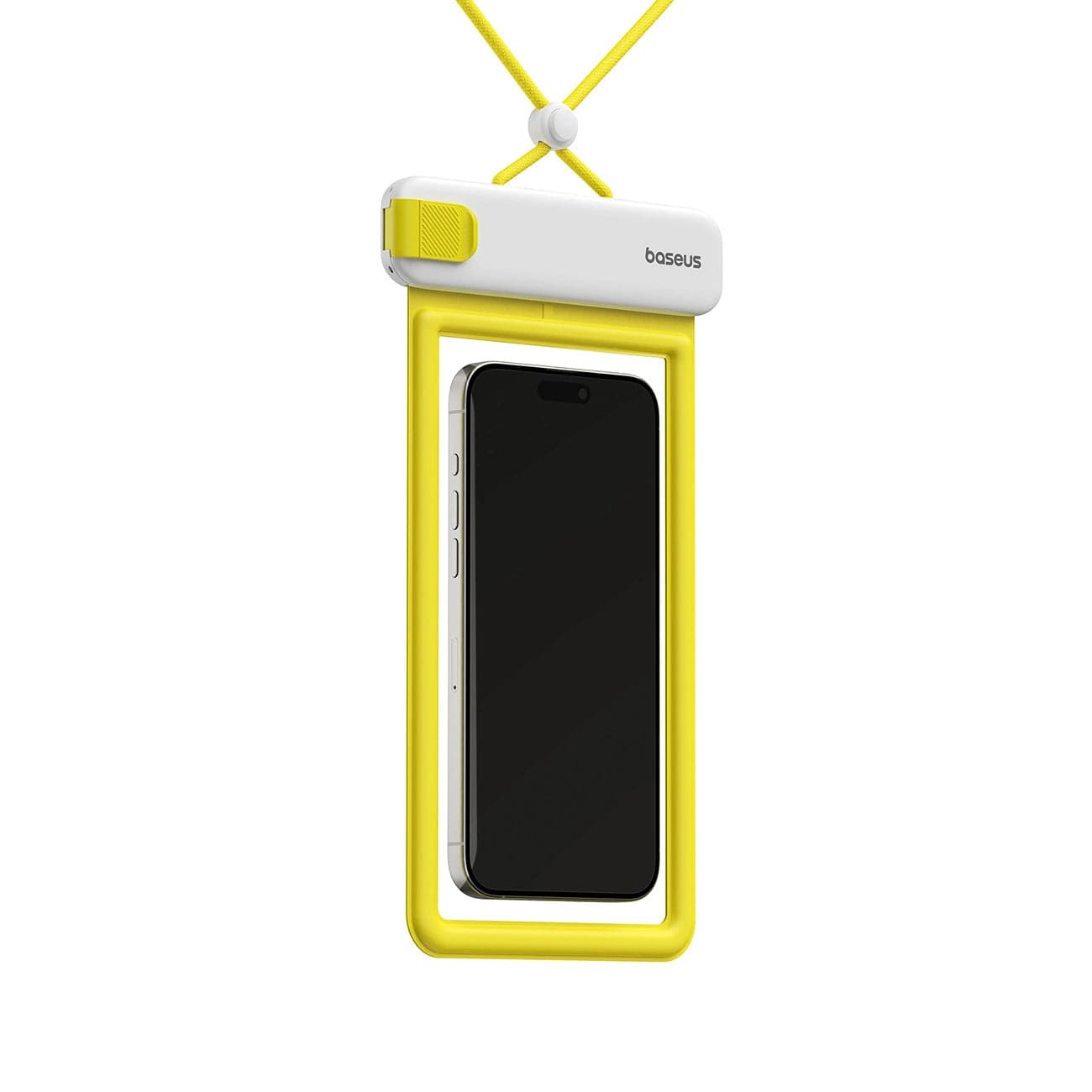 Baseus Capa Bolsa Clip-On Air-Bag para Telemóvel Moon White
