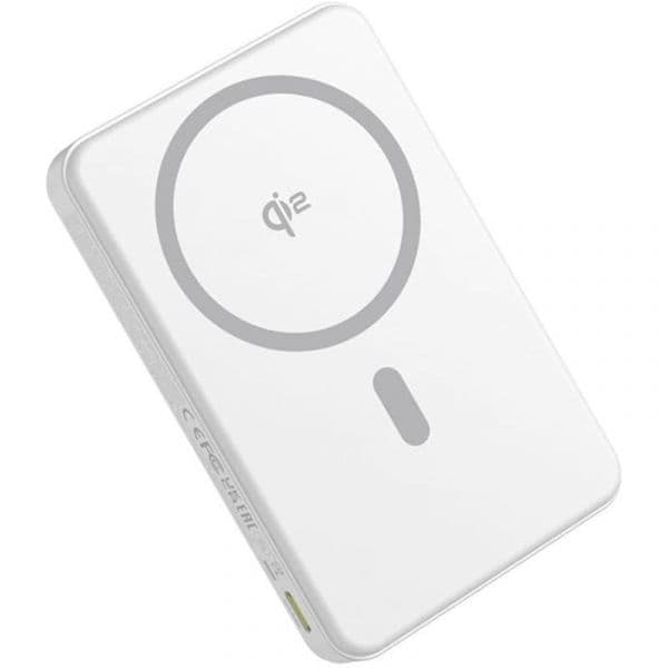 Powerbank Os-Baseus Airpow Ii Qi2 Magnetic 10000Mah 22.5W Moon White