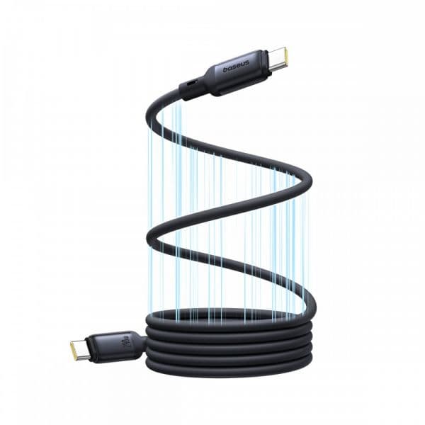 Baseus Cabo Magnetico Picogo Usb-c To Usb-c 240w 1m Cosmic Black