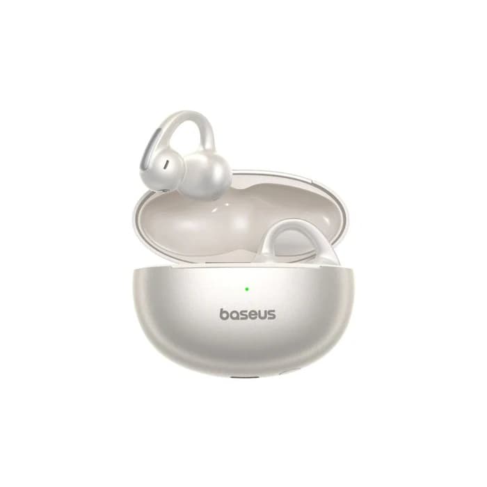 Baseus Auscultadores Bowie MC1 Pro Open-Ear TWS Bluetooth V6.0 IP67 Branco Stellar