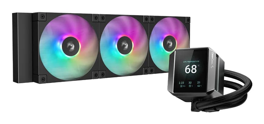 DeepCool Water Cooler Mystique 360 Display 2.8"" IPS TFT LCD ARGB - R-LX750-BKADSNC-G-1