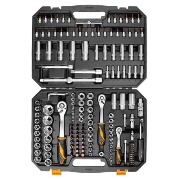 Tolsen Jogo Chaves Caixa Industrial 3/8 + 1/2 + 1/4 - 175pcs